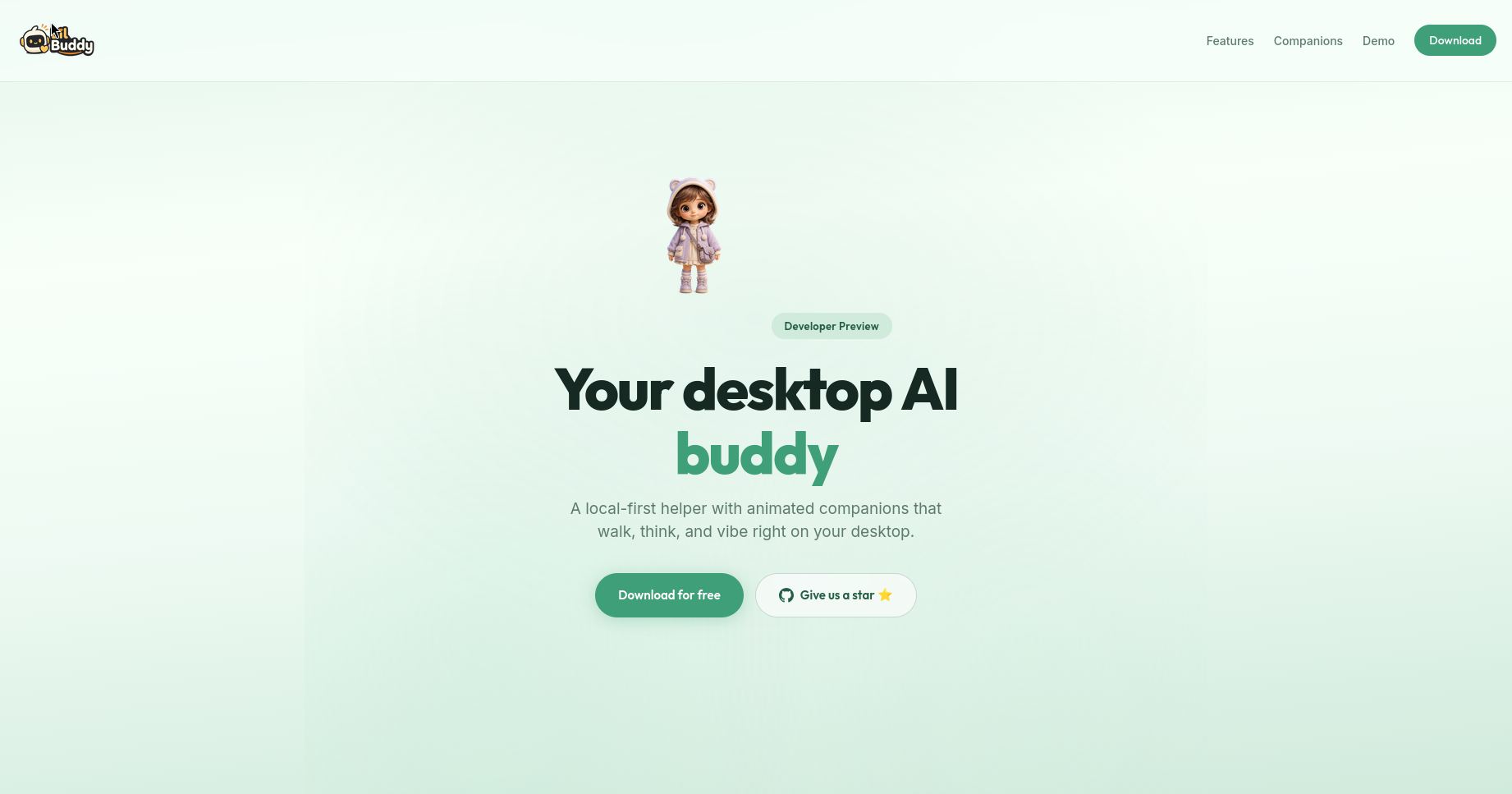 Lil Buddy website preview